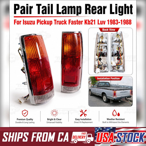 Pair tail lamp - tail, for