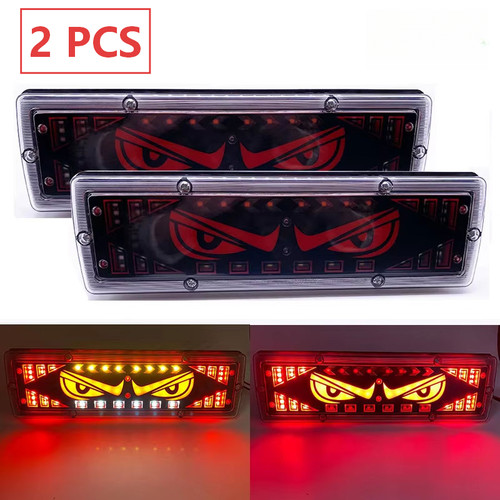 2pcs bright led tail - 2pcs,
