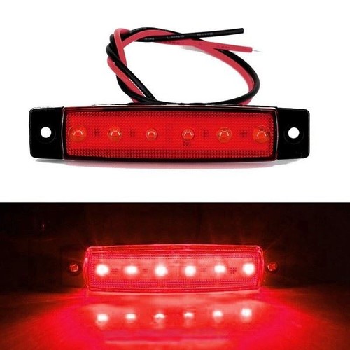 Led red sealed turn - red,