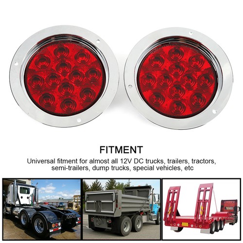 2pcs 4inch 12led truck - 2pcs,