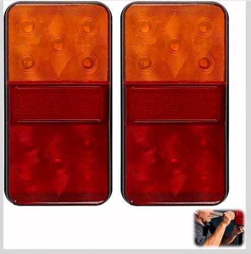 2pcs 12v led rear - 2pcs,