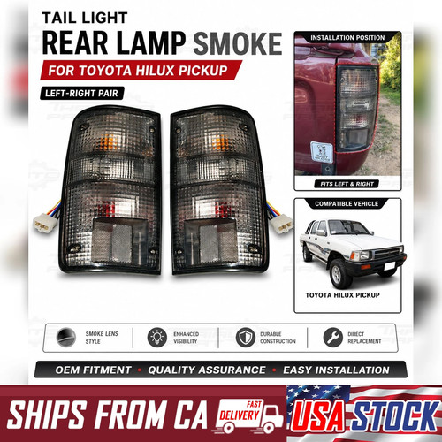 Tail lamp lights smoke black - smoke,