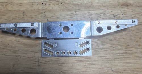 Aluminum mud flap hanger - aluminum,