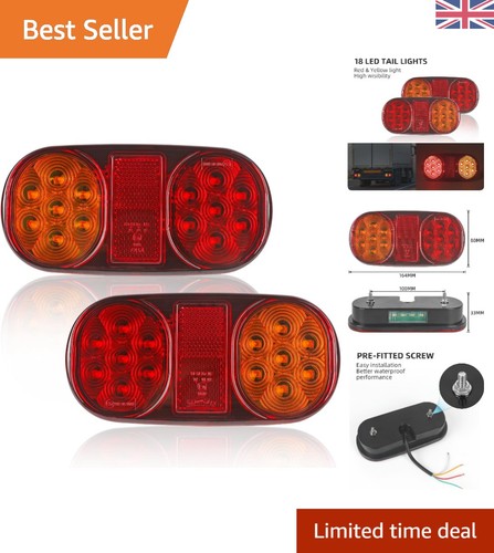 2pcs led waterproof trailer - led,