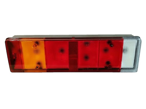 Left rear tail light - rear, license
