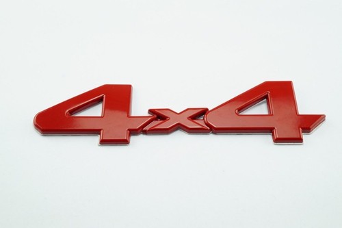 Red metal 4x4 - red, for