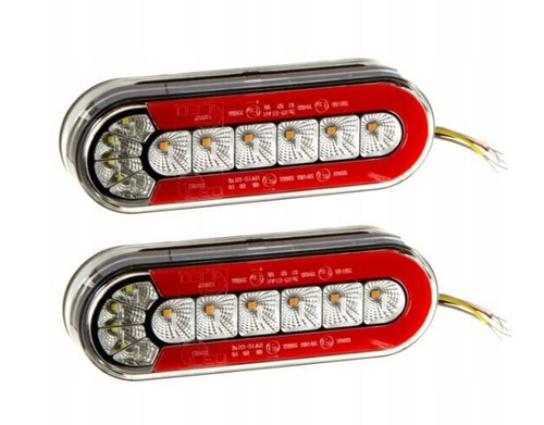 Led neon tail lights 24v - 2,
