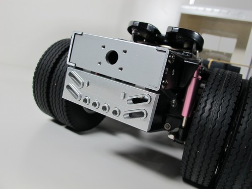 Rear aluminum tail cross - aluminum,