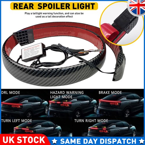 Carbon fiber rear - rear, spoiler