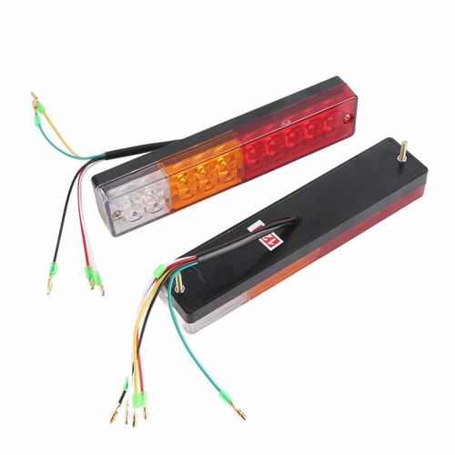 2pcs 12v 24v led tail - (12v)2pcs,