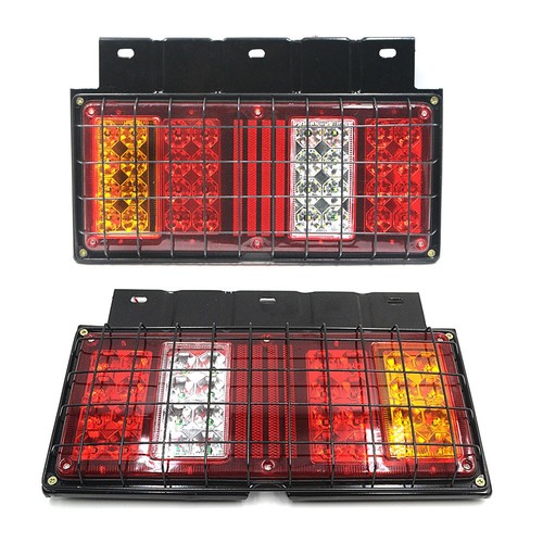 12v led rear tail lights - 2x,