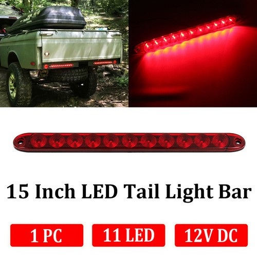 Red waterproof 11 led - red,