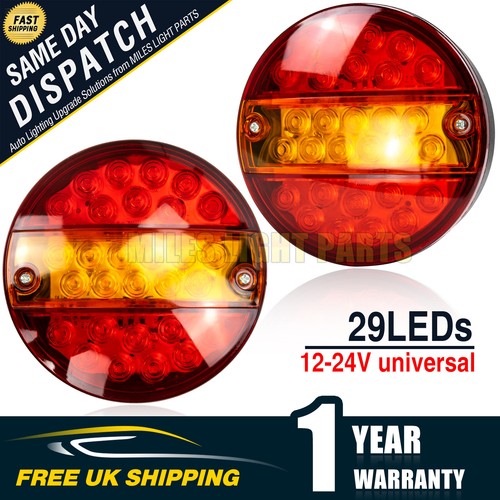 Rear round hamburger led - rear,