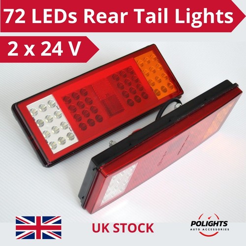 24v leds rear - 24v, 72