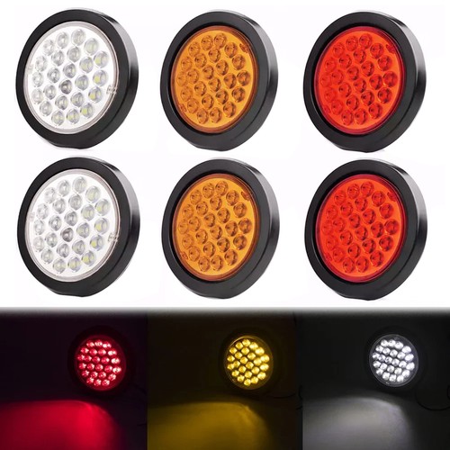 2x24v round led rear - 2x24v,