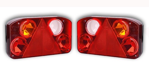 Rear tail stop indicator - 2, x