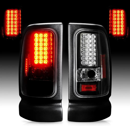 Led tail light pair compatible - led,