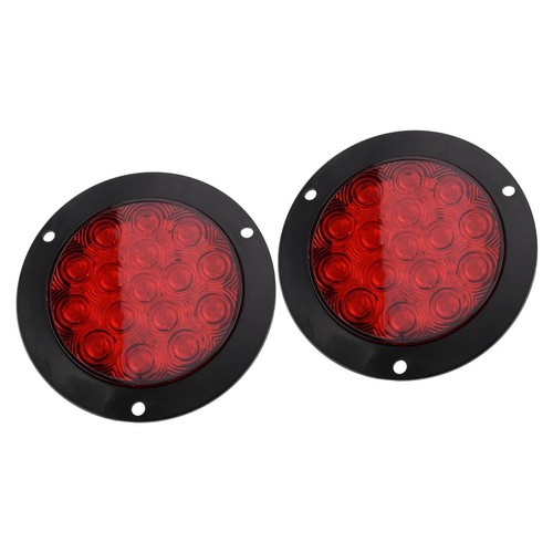 2pcs red led round - 2pcs,