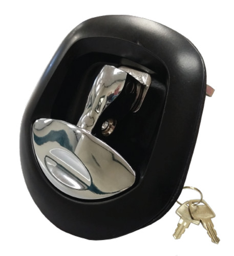 Lockable whale tail - tail, latch