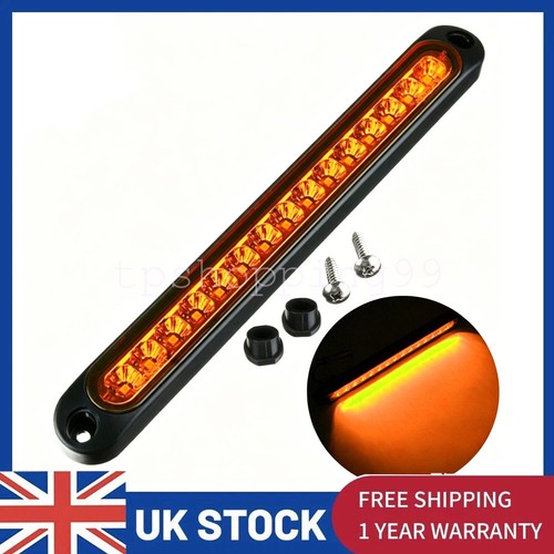 15led 25cm amber - amber, rear