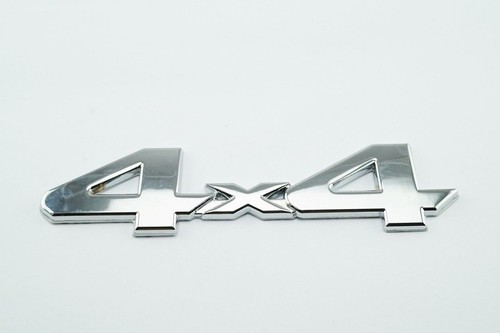 Chrome metal 4x4 emblem badge - 4x4, emblem/badge
