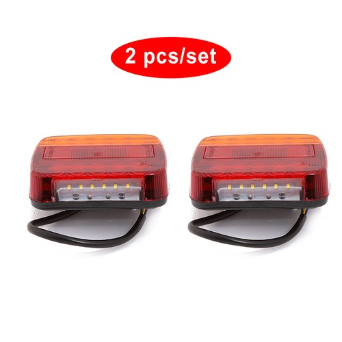 2pc 12v led rear tail - rear,