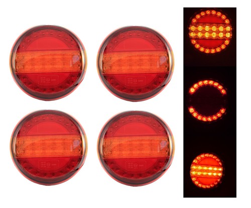 Tail lights rear - +, indicators