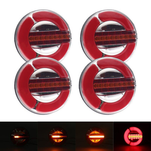 12v 24v round led - 4x,