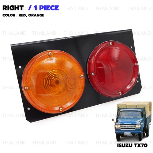 Right rear tail lamp lights - rear,