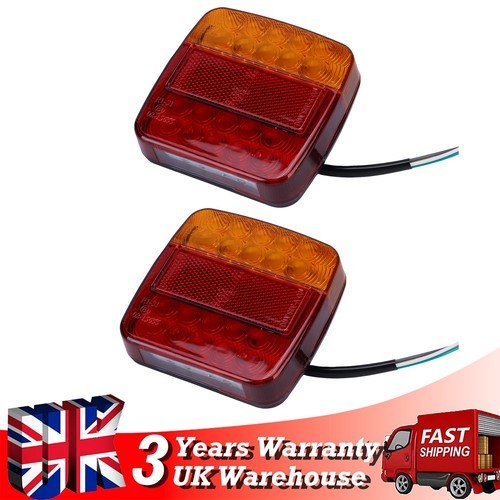 2pc 12v led rear - 12v, tail