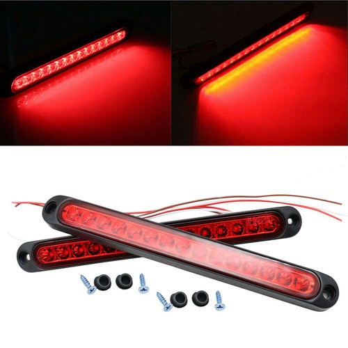 Red led light bar - bar, 12v