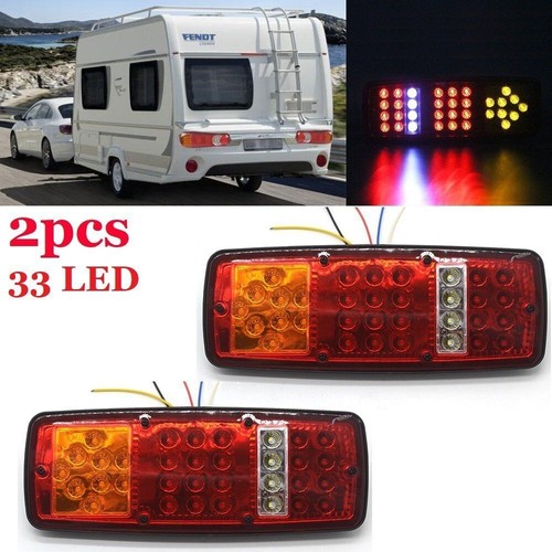 2pcs 12v led rear - 12v, lights