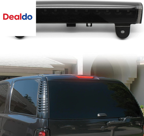 Smoked black led - black,