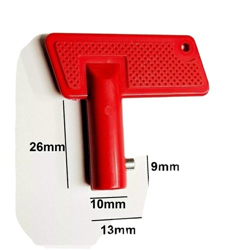 Red truck tail - key, (x